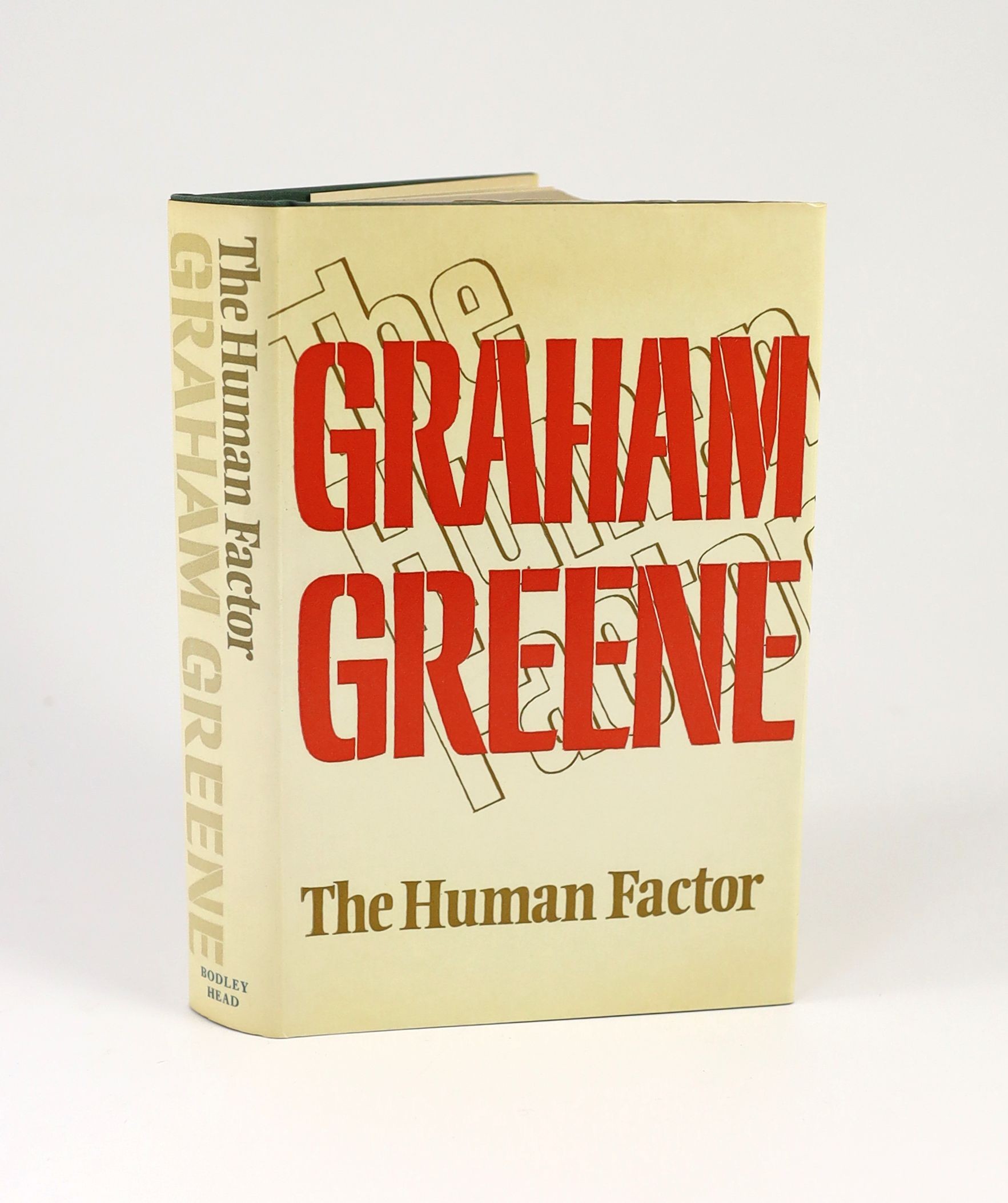 Greene, Graham - The Human Factor, 1st edition, second state, in unclipped d/j, The Bodley Head, London, 1978